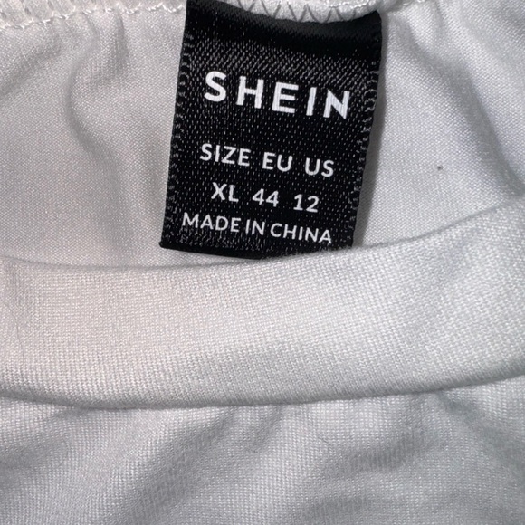 SHEIN Classic White Top - Picture 2 of 3